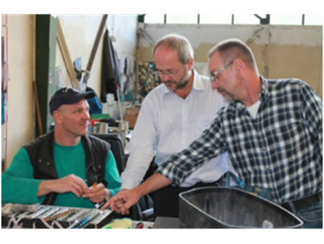 Besuch bei den Siegener Recycling Werkstätten 